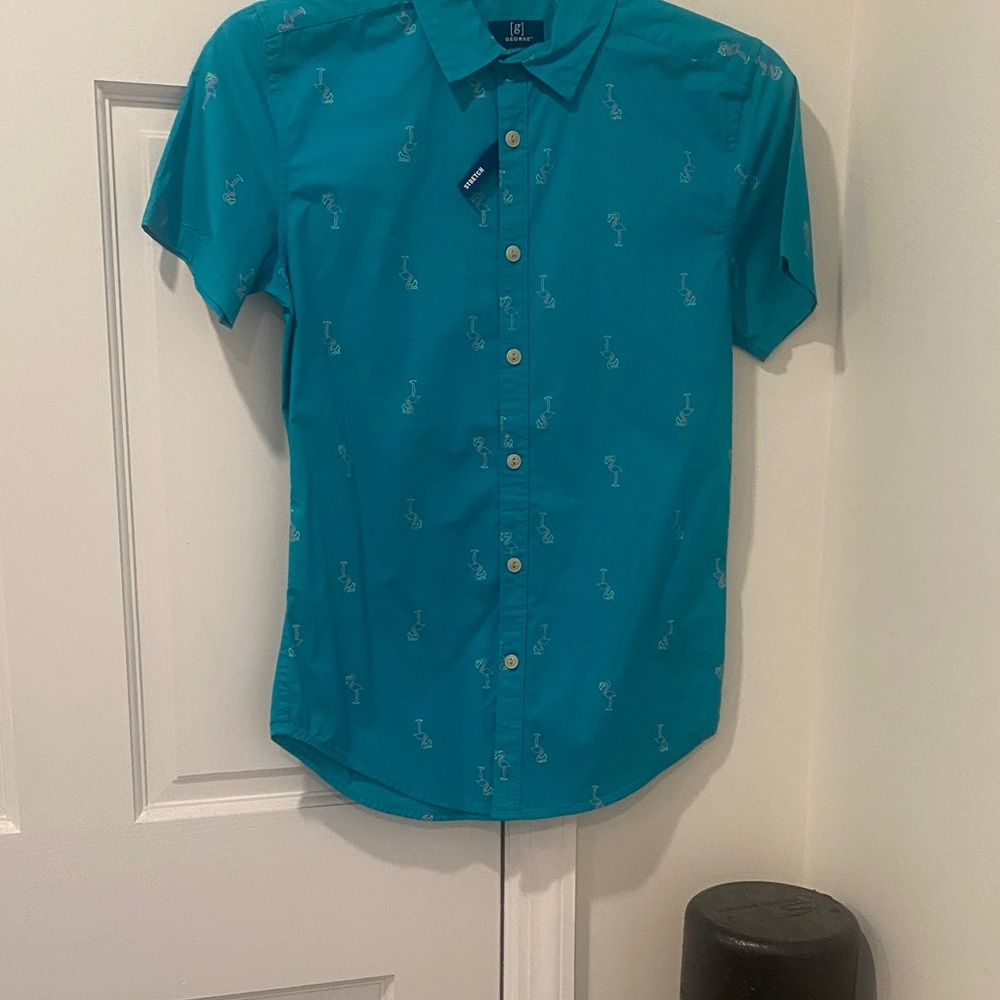 Men’s slim fit xs (30-32) summer dress shirt